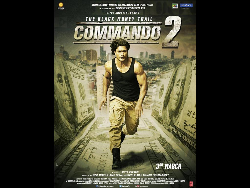 Commando 2 (Commando 2 Cast) Cast & Crew, Commando 2 Hindi Movie Cast