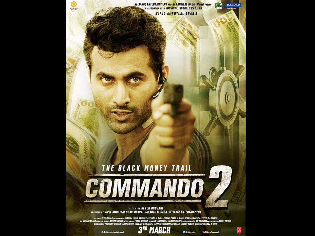 Commando 2 (Commando 2 Cast) Cast & Crew, Commando 2 Hindi Movie Cast