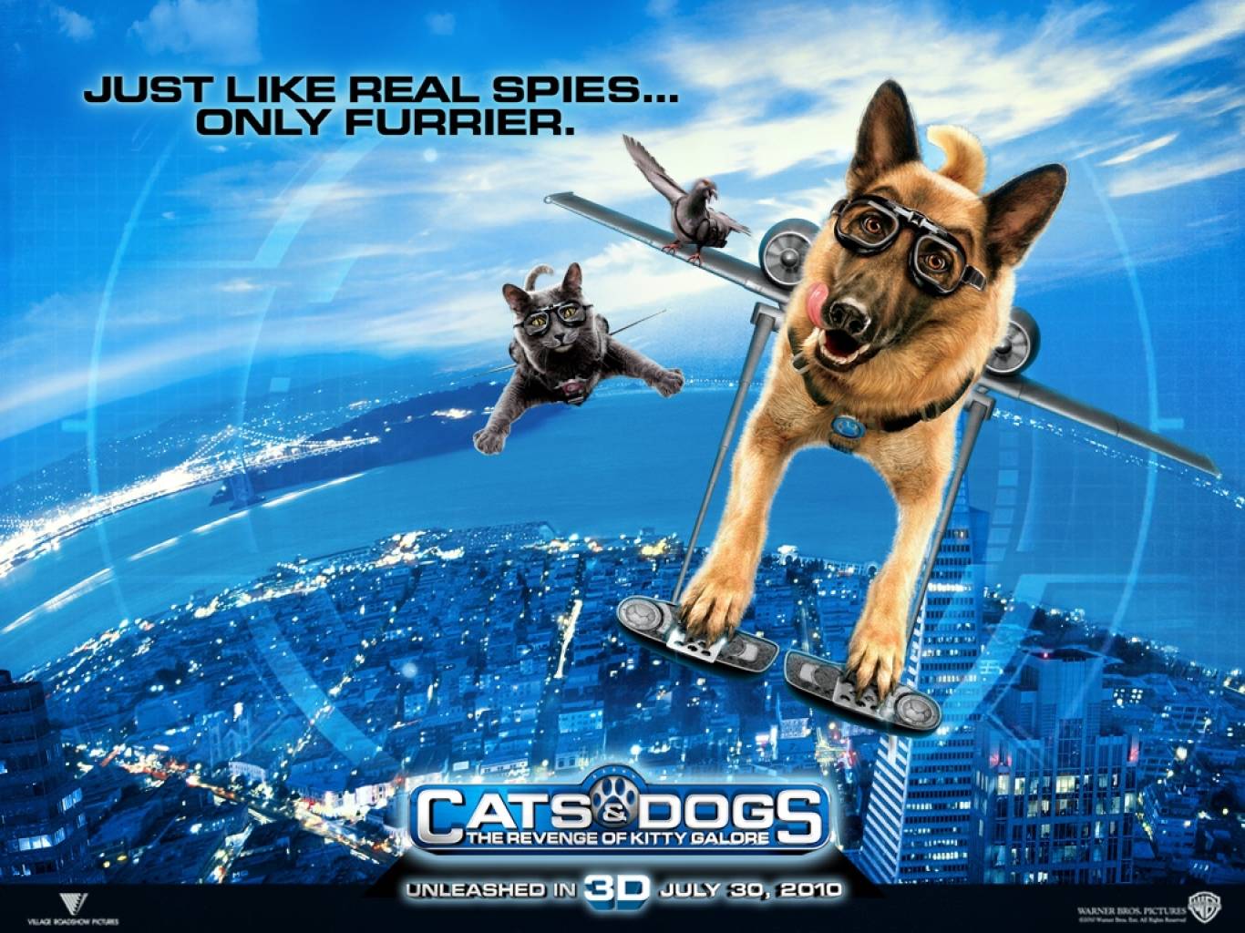 Cats & Dogs The Revenge of Kitty Galore Movie HD Wallpapers Cats
