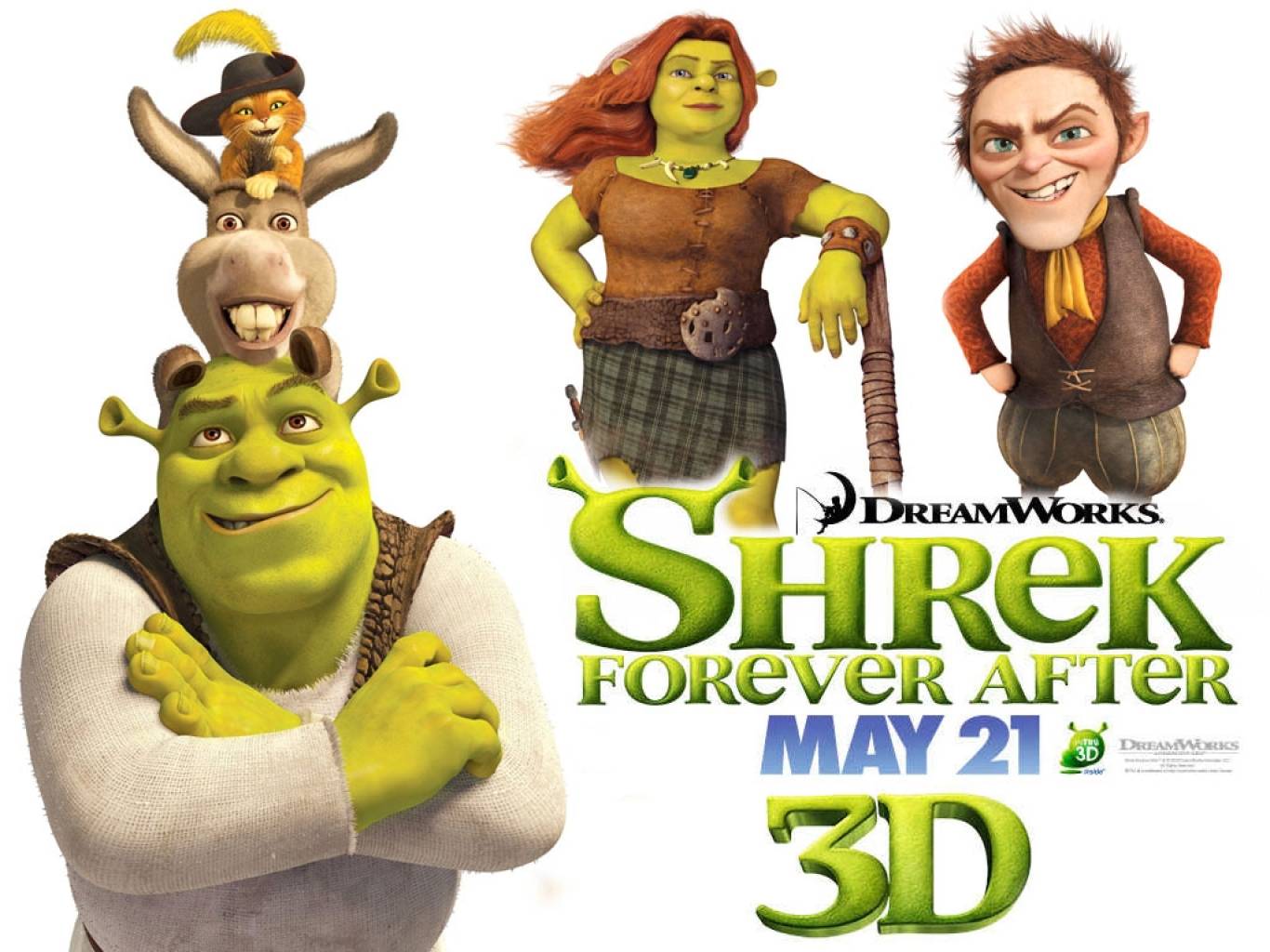 Shrek Forever After Movie HD Wallpapers Shrek Forever After HD Movie