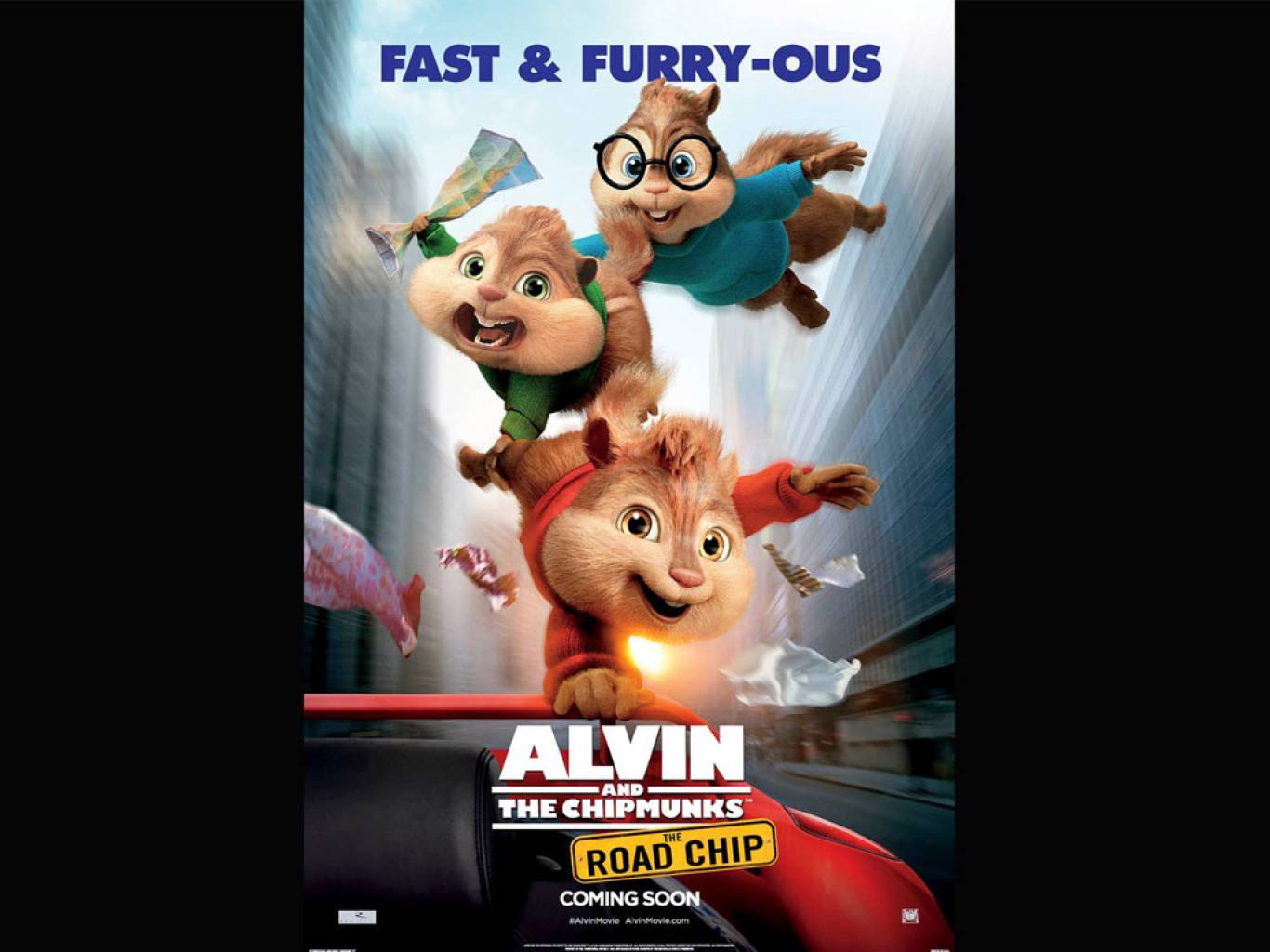 Alvin and the Chipmunks The Road Chip Movie HD Wallpapers | Alvin and