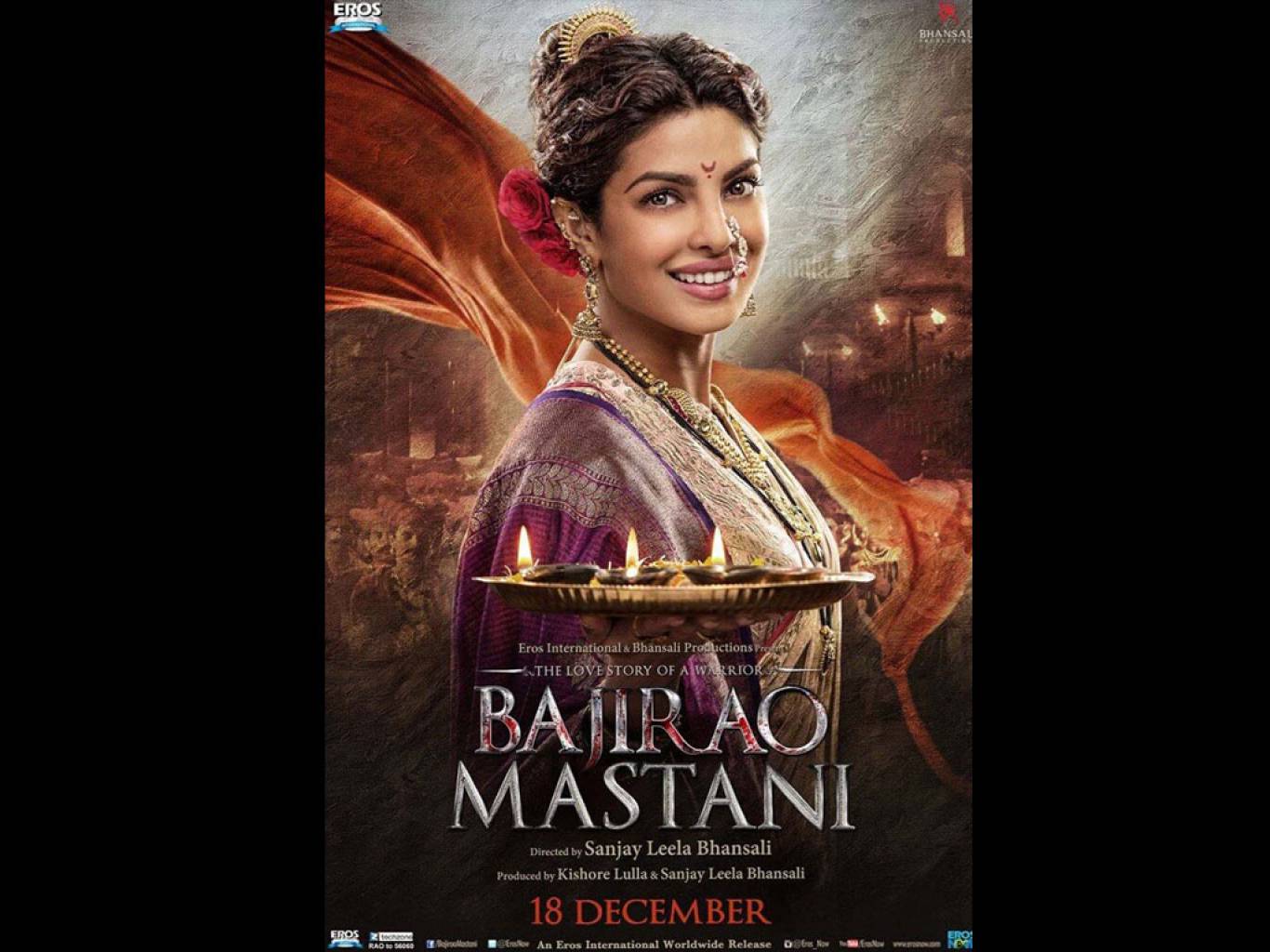 Bajirao Mastani Movie HD Wallpapers Bajirao Mastani HD Movie Wallpapers Free Download (1080p